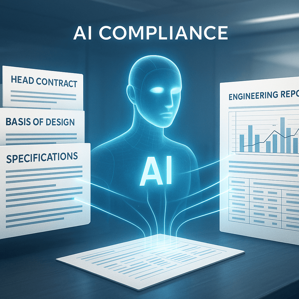 Global engineering teams connected through a central AI-driven system